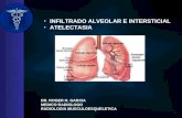 Clase 7. atelectasia,  8)  infiltrado alveolar e insterticial r
