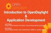 Introduction to OpenDaylight & Application Development