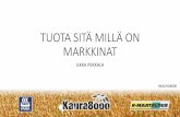 Kaura on Suomen tärkein vientivilja, Ilkka Pekkala K-Maatalous