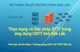 Thảo luận về giải pháp ATTT tỉnh Đắk Lắk