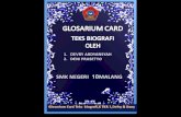Glosarium card teks biografi,devry dan dany, x tkr1