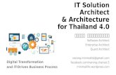 IT Solution Architect & Architecture for Thailand 4.0