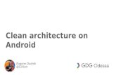 Clean architecture on Android