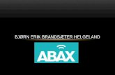 COO hos ABAX - Bjørn Erik Helgeland