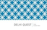 Delhi quest finals