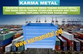 KARMA METAL Insaat malzeme tasima kasasi Metal istifleme konteynerleri imalati