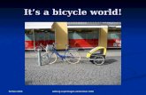 Its a bicycle world