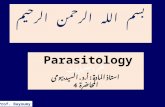 Parasitology4 PPT - 4 طفيليات PPT