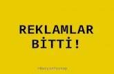 Reklamlar Bitti! / Advertising is Over! by Burçin Tortop, BTTO