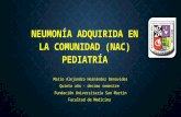 Neumonia adquirida en la comunidad pediátrica