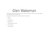 Glen Wakeman  Skills