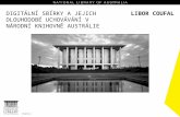 Libor Coufal - Australská národní knihovna - přednáška Praha 22.3.2017