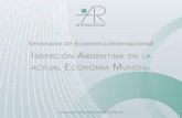 Inserción Argentina en la Economía Mundial