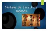 Sistema de escritura japonés