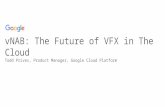 The Future of Visual Effects in the Cloud