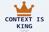 KNVI Context is king presentation