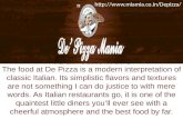 Depizza Mania:one of the leading restaurants in andheri east that offers best quality italian foods.