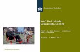 Presentatie Jan Kremer - Kwaliteitskader Verpleeghuiszorg