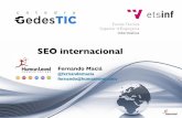 Fernando Maciá: Posicionamiento Web Internacional