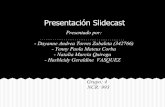 Presentación Slidecast