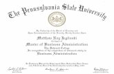 Penn State Diploma