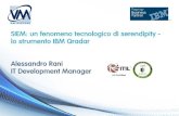 SIEM: un fenomeno tecnologico di serendipity - lo strumento IBM Qradar