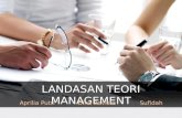 Landasan teori management dalam teknologi pendidikan