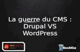 La guerre SEO du CMS : WordPress VS Drupal