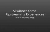 Allwinner Kernel Upstreaming Experiences