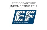 Pre departure infomeeting 2012 ilsh