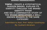 Brand identity - Sushant Abraham