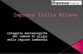 Impresa italia milano