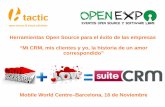 "Mi CRM, mis clientes y yo, la historia de un amor correspondido", por Oscar Ortega en #OpenExpoBCN