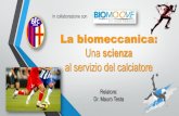 Biomeccanica calcio