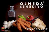 Catalogo catalog olmeda origenes 2017. The best Spanish artisan fine food.