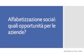 Alfabetizzazione social: quali opportunità per le aziende - Milano