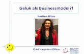 Presentatie Bertine Blom - Geluk als businessmodel?!