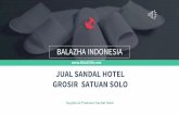Jual Sandal Hotel Grosir Satuan Solo