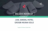Jual Sandal Hotel Grosir Murah Solo