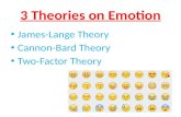 3 Emotional Theories