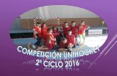 Competición unihockey 2º ciclo 2016