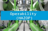 Hazard and operability studied (hazop)