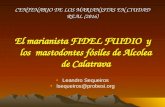 FIDEL FUIDIO Y LOS MASTODONTES DE ALCOLEA DE CALATRAVA