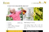 Forever Calcium 206 flp bổ sung canxi