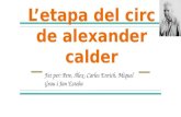 L’etapa del circ d'Alexander Calder