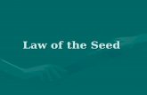 Lawofthe Seed