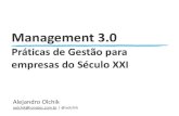 Management 3.0   práticas de gestão para empresas do século xxi