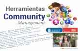 Herramientas community management