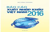 Sách trắng - Báo cáo Xuất nhập khẩu Việt Nam 2016.