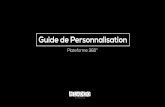 Guide personnalisation plateforme Studio Selfie 360 Headoo